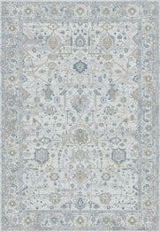 Dynamic Rugs GOLD 1357-897 Cream and Silver and Gold